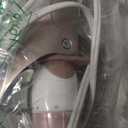 Conair Double Ceramic 1 -Inch Long Barrel Curling Iron, 1 -Inch Barrel Creates Soft Waves, Hair Waver for Use on Medium & Long Hair, White/Rose Gold