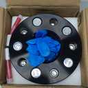 5x4.5 Wheel Spacers 15mm (5x114.3mm) PCD 66.1mm Hub Bore M12x1.25 Studs Aluminum CNC Wheel Adapters 4pcs Car Wheel Accessories Parts Fit for Altima Rogue Murano Maxima 1990-2019