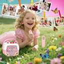 Mini Karaoke Machine for Kids Girls: Unicorn Portable Bluetooth Speakers With 2 Wireless Mic Christmas Birthday Gifts for 5 6 7 8 9 10 11 Years Teen Toys for Girls age 4-6 7 8 9 Stocking Stuffers Pink