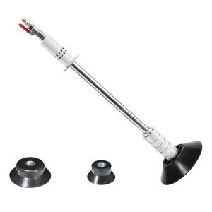 Pneumatic Dent Puller, Pneumatic Suction Cup Dent Puller with 1 Suction Cup (3.2", 4.7", 6.1”), Car Dent Puller Kit, Auto Body Dent Repair Kit, 23.2” Length