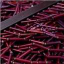 BECHAEO Handmade Bamboo Beaded Curtain for Doorway 65 Strands Door Beads Curtain Hanging Room Divider for Hallway Window Closet Boho Rustic Hippie Home Store Decor, 35.5 x 75 Inches Brown