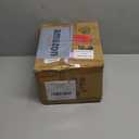 Frideko Bamboo Lantern Plug in Wall Sconces Wicker Wall Lamp with Plug in Cord Hand Woven Rattan Wall Light Farmhouse Rustic Wall Sconces Boho Sconces Wall Lighting for Living Room Bedroom (Orange)