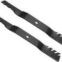 showingo M170642 UC22008 42" Mulching Lawn Mower Blades Replacement for John Deere 42" Deck Riding Mower Zero Turn Mower X330 X350 X354 X370 X380 Z335E Z335M Z345M Z345R Z315E Z320M Z320R (2 Pack)