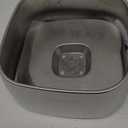 Dog Water Bowl No Spill, 4L All Stainless Steel Slow Water Bowl for Dogs with Non-Slip Base, Spill Proof for Medium Large Messy Drinkers, Slow Drinking, Slobber Stopper, No Mess, Silver