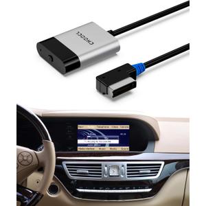 Bluetooth Car Audio Adapter for 2008-2012 Mercedes-Benz with AMI Port, Bluetooth Transmitter with aptX-HD Sound & AMI Cable