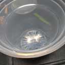 Clear Plastic Plant Pots, Transparent Multiple Sizes For Orchids Houseplants With Trays 9" tall