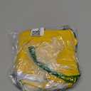 Lukovee Dog Raincoat, Adjustable Dog Rain Jacket with Clear Hooded Double Layer for Large Medium Small Dogs Puppies, Waterproof Rain Coat Poncho with Reflective Storage Pocket & Rim (Yellow, L)