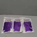 Halloween Decorate 3 Pack Purple Foil Fringe Curtain Backdrop, 3.28Ft x 6.56Ft Metallic Tinsel Streamers Curtains for Party, Photo Booth Props, Birthday, 2022 Graduation Decoration Supplies