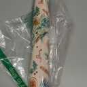 RUSPEPA Reversible Wrapping Paper Roll - Mini Roll - Christmas Gingerbread and Snowflake Pattern Great for Christmas, Party, Holiday - 17.5 Inches X 32.8 Feet