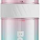 ZZT 34 oz Plastic Water Bottles, Sports Water Bottle With compass,Leakproof,Double Drinking,Sports Water Bottle for Indoor and Outdoor Activity  (Pink)