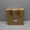 Beeveer Artificial Fall Hanging Flowers Basket for Outdoor Decoration Faux Orchid Arrangement Porch Plants Coconut Lining Basket for Autumn Courtyard Decor(Elegant Color, 1 Pack) (Yellow, Orange)