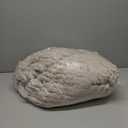 L'AGRATY Chunky Knit Blanket Throw: 50''x60'' Chenille Chunky Knitted Throw Blanket for Bed Couch - Handmade Thick Big Cable Knit Blanket - Large Crochet Rope Blanket for Home Decor(Light Linen)