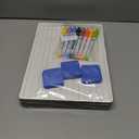 Small White Board, Dry Erase LapBoards 9''x 12'' Mini White Board Double Sided Portable LapBoards for Students Teachers School Supplies (12 Boards with Line)