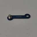 Non-Corrosive Aluminum Boat Drain Plug Wrench, Patented, Fits 1/2 inch NPT Plug, Easy to Use and Store (blue)