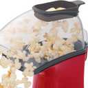 Presto 04863 Poplite Hot Air Popcorn Popper - Built-In Measuring Cup + Melts Butter, Easy to Clean, Built-In Cord Wrap, 18 Cups, Red