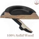 Piano Caster Cups Upright Piano Caster Cups Wood coasters Cups, Black
