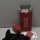 Heated Gloves for Men Women with 7.7V 2400mAh Rechargeable Battery Thin Liner Work Thermal Winter Heating with Touchscreen (Medium)