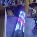 Barber Pole Light - LED Stripes Light for Hair Salon Shop - Wall Mounted Illuminated Red Blue White LED Strips for Hairdressing - Open Sign Decor
