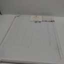 U Brands Farmhouse Dry Erase Calendar with White Frame Set, Office Supplies, with Magnets, 20 x 30, 3 Pieces