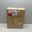 Fiqevs 3 Globe Floor Lamp Mid Century Modern, Gold Standing Lamp with Frosted Glass Shade & LED Bulbs, Tall Pole Light with Foot Switch for Living Room Bedroom Office - Antique Brass