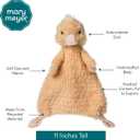 Mary Meyer Lovey for Babies Again Friends Soft Snuggle Toy Made from Recycled Materials, 11-Inches, Duck