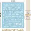 SteadStyle Gifts for Women, Sympathy Gifts for Her Him, Get Well Soon Blanket, Thinking of You Present, Inspirational Birthday Gift for Sister Friend Daughter Son Coworker Nurse, 60'' x 50''
