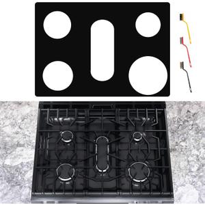 Stove Cover For Frigidaire Gallery Gas Range Stove Model FCFG3083AS, Upgraded 0.5MM Thickness Reusable Stove Burner Splatter Spill Guard For Frigidaire Gas Stove Top Protector Liner