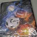 900 Pockets Sports Card Binder, Sports Trading Cards Display Case with Sports Card Sleeves Card Holder Protectors Set for Football Baseball Basketball Soccer Sports Cards Collector Album