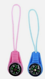 36 Pack Mini Compass for Hiking, Backpack & Keychain – 0.79in Durable Travel Compass for Students with 9 Colors, Pocket Compass for Outdoor, Camping, Navigation