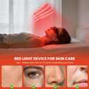 Wolezek Red Light Therapy Lamp for Body Face, 160 3-in-1 LED Beads Red Infrared Light Therapy Device with Timer, 5-Level Brightness, 660nm & 850nm Dual Wavelength for Skin Muscle, Home Use, 4-Head