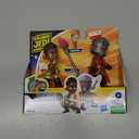 Star Wars: Young Jedi Adventures Pop-UpLightsaber Duel, Kai Brightstar & Taborr Action Figures, 4-Inch Scale Toys, Preschool Toys for 3 Year Old Boys & Girls