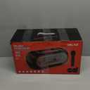 Delxo Karaoke Machine with 2 Wireless Microphones for Adult, Powerful Portable Bluetooth Speaker Loud for Party, PA System Remote Singing Machine with LED Lights, Support BT TWS USB TF, Gift