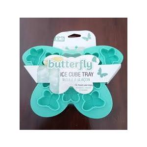2 x Butterfly reusable ice cube tray 2 pack