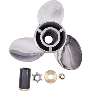 Impeller 48-8M0151384 Compatible with Mercury Tempest Plus Propeller 14 5/8 x 23 Pitch Right Hand
