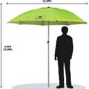 Ergodyne SHAX 6100 Lightweight Industrial Umbrella Lime, 84"