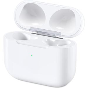 Wireless Charging Case Compatible with AirPods 3rd Generation, Charger Case Replacement for AirPods 3 with Bluetooth Pairing Sync Button, Earbuds Not Included