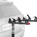 Allen Sports Deluxe 4-Bike Hitch Mount Rack (2-Inch Receiver) , Black