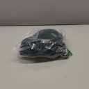 J&B XpandaHose 75ft Expandable Garden Hose with Holder - Heavy Duty Superior Strength 3750D - 4 -Layer Latex Core - Extra Strong Brass Connectors and 10 Spray Nozzle w/Storage Bag (Blue 75)