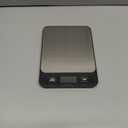 VITSOL 33lb/ 15kg Digital Kitchen Scale, Food Scale, High Capacity Weight Grams and Ounces for Baking Cooking and Meal Prep, 6 Units with Tare Function, LCD Display, Stainless Steel, USB Rechargeable