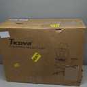 Ticova Ergonomic Office Chair - High Back Desk Chair with Adjustable Lumbar Support, Headrest & 3D Armrest - 130Rocking Mesh Computer Chair (70D x 26W x 54H cm, Black)