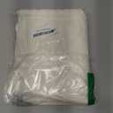 Artoid Mode 2 Pcs White 3D Geometric Design Jacquard Hand Towels for Bathroom, 100% Cotton Soft Absorbent Bathroom Decor Towels, 13.7 x 29.5 Inch