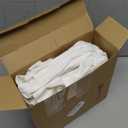 Aliceset 12 Pack Mini Canvas Tote Bags Reusable Mini Gift Bags Tote Bag for DIY (9.8 x 8.3 x 4.3 Inch, White)