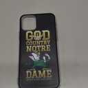 Phone Case Notre Charm Dame Shockproof Fighting Bumper Irish Compatible with iPhone 11 Pro Soft TPU Protective Case Clear (Transparent-3)