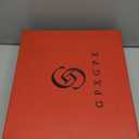 GPXGPX Western Cowboy Boots For Women Flower Embroidered Rhinestone Mid Calf Pointed Toe Chunky Heel Cowgirl Boots 8.5