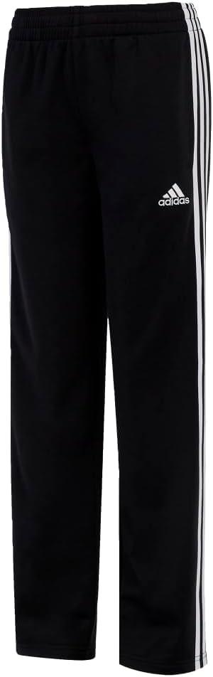 adidas Boys Iconic Tricot Jogger Track Pants (Black, L)