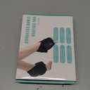 Foot Ankle Massager with Vibration and Heat - Cordless Rechargeable Ankle Heating Pad for Pain Relief, Plantar Fasciitis & Achilles Tendonitis. Adjustable Wrap for Circulation Boost. (GRAY-2pcs)