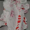 BOESI Crib Sheet, Unisex Crib Sheet, Soft and Comfortable for Standard Crib and Toddler Mattress, Christmas Cane Candy