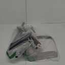 Jekayla 54" Long Handled Broom and Dustpan Set - Perfect Dust Pan and Brush Combo for Efficient Cleaning, Brown and White