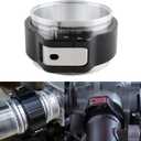 3 Inch Aluminum Quick Release V Band Clamp with Flange, Intake Intercooler Pipe HD Clamp, Pinless
