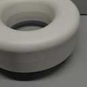 770-610 4 Inch Portable Raised Toilet Seat Riser, Elevated Toilet Seat for Seniors
